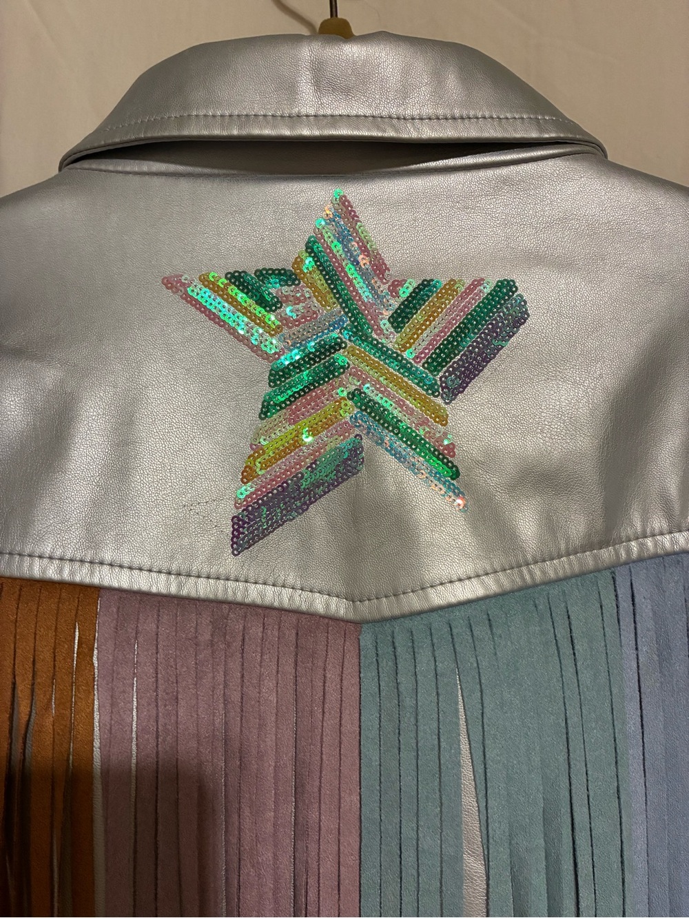 Blue B Colorful Fringe Jacket - Picture 6 of 12